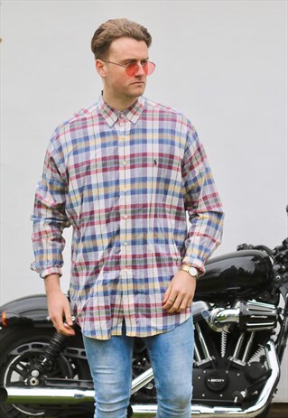 RALPH LAUREN BLAKE USA PLAID CHECKED SHIRT