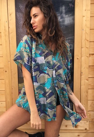 OVERSIZED RETRO 90S 80S VINTAGE UNISEX FESTIVAL SHIRT