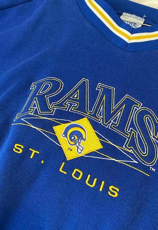 Pre Loved - 90s NFL St. Louis Rams Sweatshirt