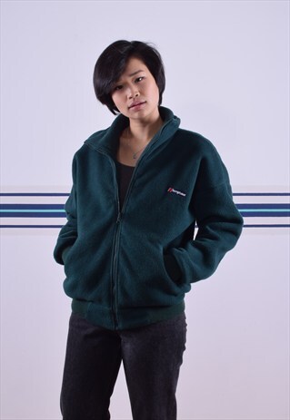 DEEP GREEN BERGHAUS FLEECE