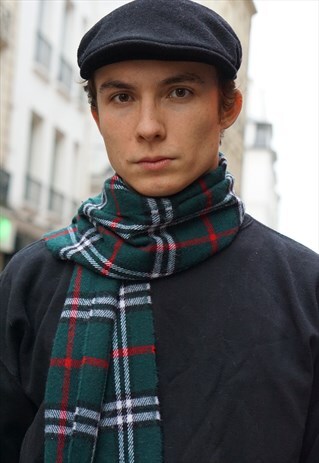 TARTAN PRINTED SCARF