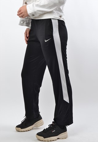BLACK NIKE TRACKSUIT BOTTOMS GTB273