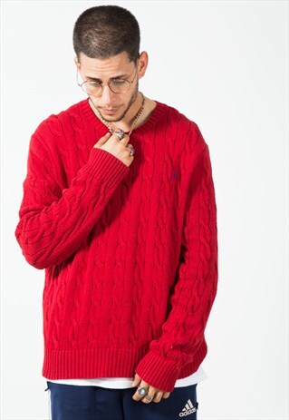 ON SALE VINTAGE 80S P. RALPH LAUREN KNITWEAR JUMPER / S0496