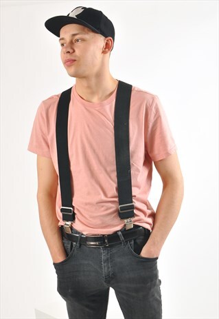 VINTAGE 90'S BRACES IN BLACK