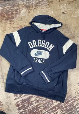 Vintage Nike Heavy Cotton Embroidered Hoodie