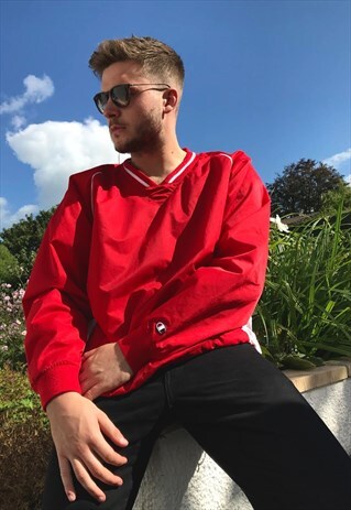 90'S RARE RETRO RAIN PULLOVER SWEATSHIRT