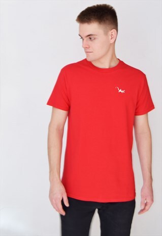RED LIZARD (WHITE) T-SHIRT