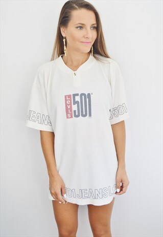 80S LEVIS VINTAGE LOGO T-SHIRT MADE IN USA