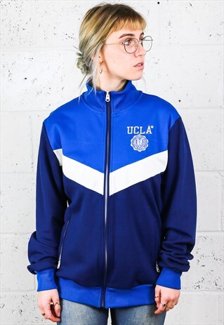 UCLA ZIP-UP SPORTS TRACK JUMPER