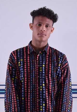 BLACK VERSACE JEANS COUTURE FRUIT SHIRT