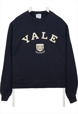 Vintage 90's Champion Sweatshirt Yale College Crewneck Navy