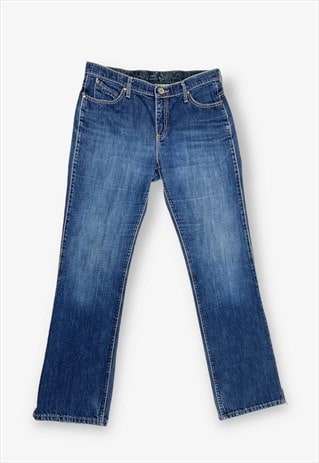 Vintage wrangler bootcut jeans dark blue w34 l32 BV17886