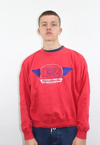 VINTAGE REEBOK CREW NECK SWEATSHIRT