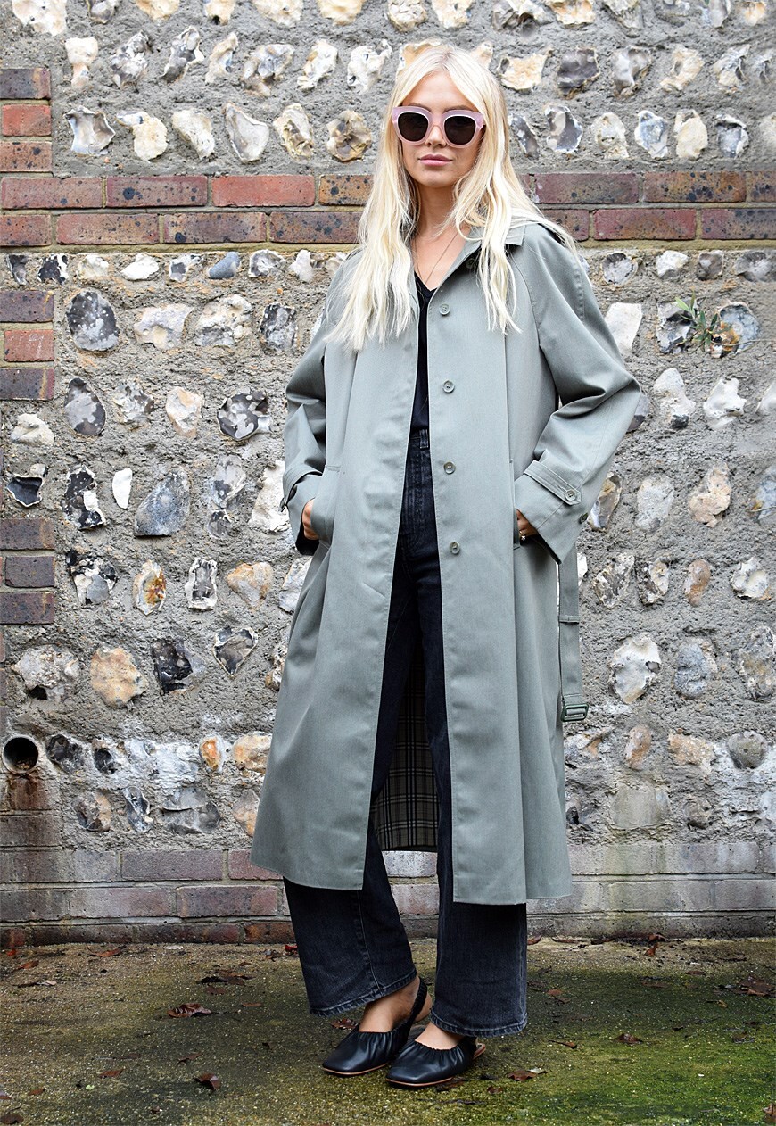 vintage dannimac trench coat