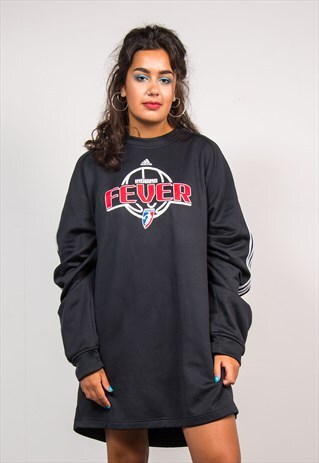 90'S VINTAGE ADIDAS WNBA INDIANA FEVER BASKETBALL SWEATER