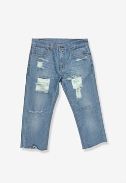 Vintage Levi's 511 Capri Jeans Mid Blue W34 L23