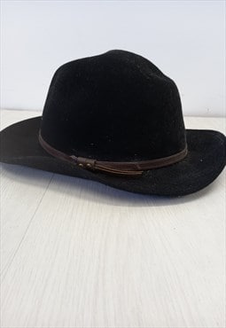 00s Vintage Capeline Wool Hat 