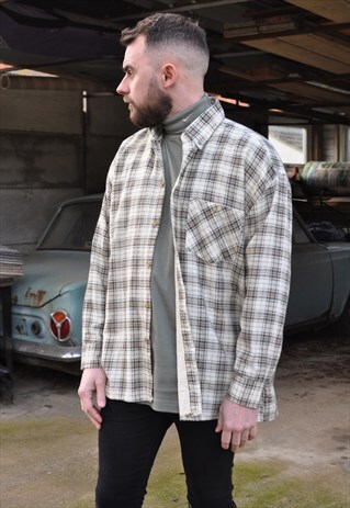 VINTAGE 90'S GRUNGE CHECK SHIRT