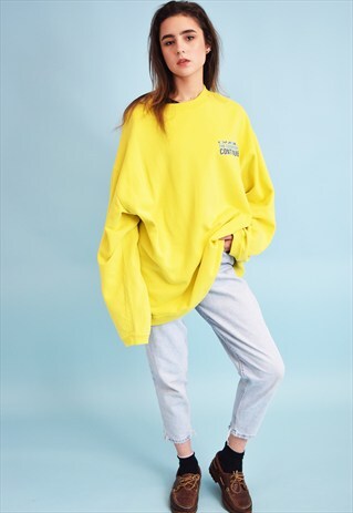 90'S RETRO O'NEILL OVERSIZED SWEATSHIRT JUMPER TOP