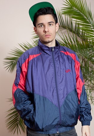 OLD SCHOOL D'N'B NYLON WINDBREAKER.