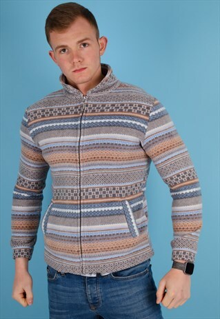 VINTAGE FLEECE JACKET IN MULTI NJ611