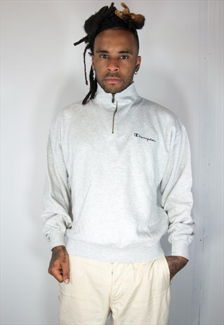 GREY CHAMPION VINTAGE SWEATSHIRT