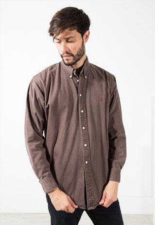 VINTAGE POLO RALPH LAUREN SHIRT / S4958