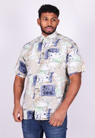VINTAGE PATTERNED SHIRT S1577