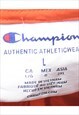 VINTAGE CHAMPION ORANGE CLEMSON NYLON ANORAK - L