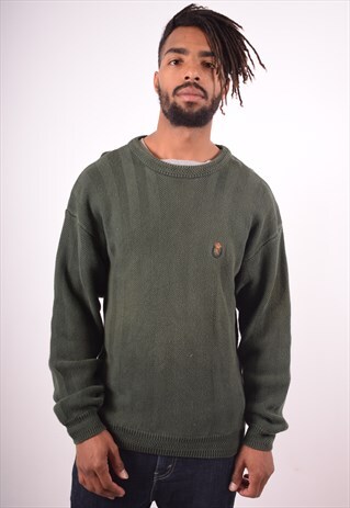 CHAPS RALPH LAUREN MENS VINTAGE JUMPER SWEATER MEDIUM 90S