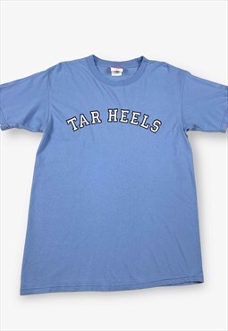 Vintage CHAMPION Tar Heels T-Shirt Blue Medium BV17574