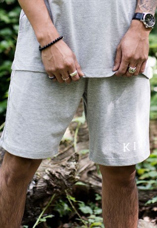 STEPNEY SHORTS - STONE GREY