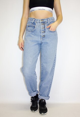 VINTAGE SUPER HIGH WAIST MOM JEANS