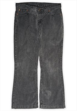 Vintage Levis 529 Grey Bootcut Corduroy Trousers Womens