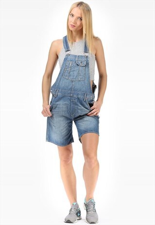 VINTAGE SHORTALLS PANTS DENIM