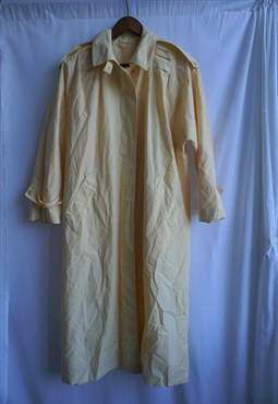 Vintage Trench Coat Raincoat Rain Coat Shell Jacket Midi