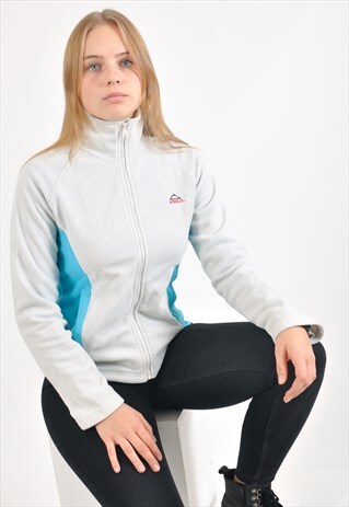 VINTAGE 90'S FLEECE TRACK JACKET