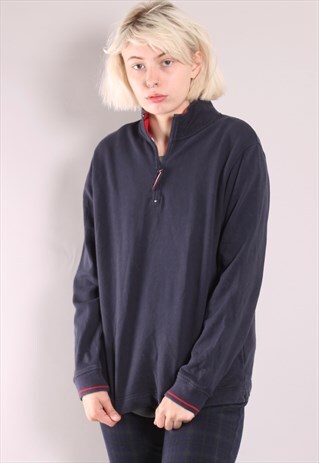 VINTAGE TOMMY HILFIGER 1/4 ZIP SWEATSHIRT