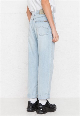 VINTAGE RETRO LIGHT BLUE MARLBORO CLASSICS DENIM JEANS