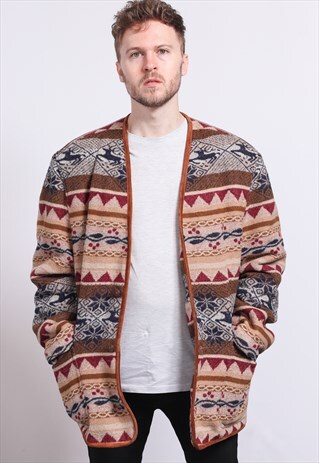VINTAGE AZTEC INCA JACKET