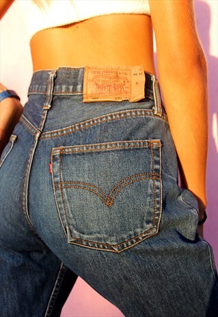 501 Levi's Jeans with Raw Hem 33"