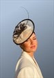 Vintage Loop Disc Wedding Occasion Fascinator Hat