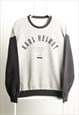 Karl Helmut Vintage Crewneck Sweatshirt Black Grey