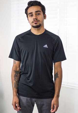 VINTAGE ADIDAS T-SHIRT LOGO 90S M 5.3