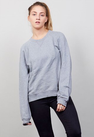 VINTAGE 90'S MARL GREY PRADA SWEATER