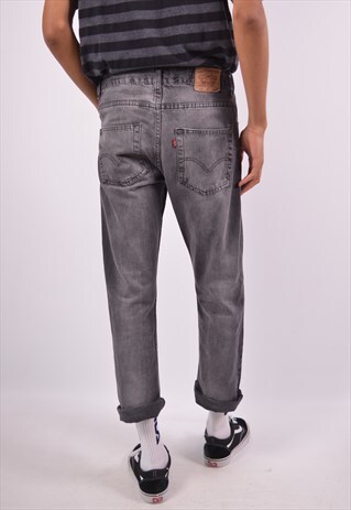 VINTAGE LEVI'S 512 JEANS STRAIGHT BLACK