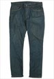 VINTAGE  REEBOK JEANS / PANTS 511 STRAIGHT LEG DENIM BLUE 34