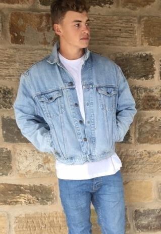VINTAGE 90S LEVI'S MEN'S DENIM JACKET XL