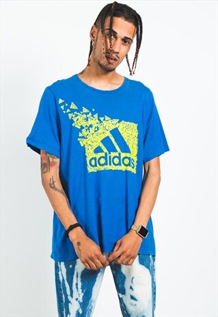 VINTAGE 90S ADIDAS SPORT T-SHIRT / S3613