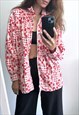 Vintage Formless Cotton Casual Summer Shirtjacket Small